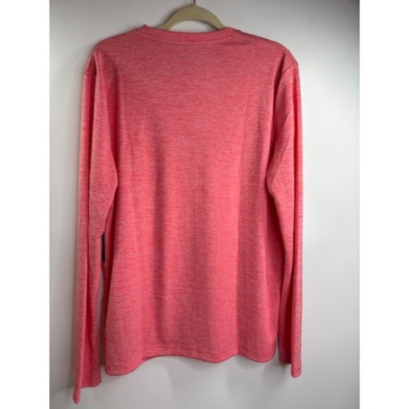 Nautica Men's Long Sleeve Crew Neck UV Protection Quick Dry T-Shirt Sz M Red NWT - Picture 6 of 12